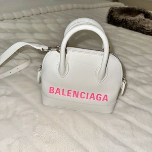 White Balenciaga XXS Handbag